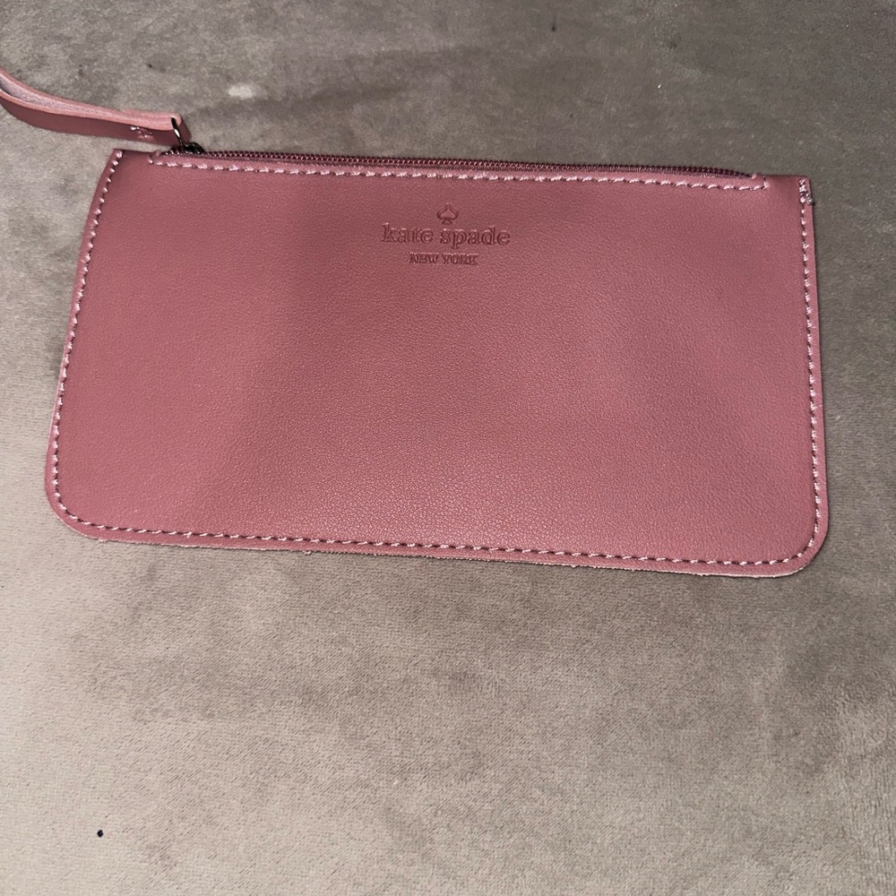 Kate Spade Pink Leather Wristlet